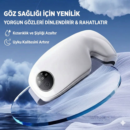 Isı ve Titreşimli Migren Rahatlatıcı Göz Maskesi